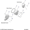 Cover Coil Chrome by Polaris