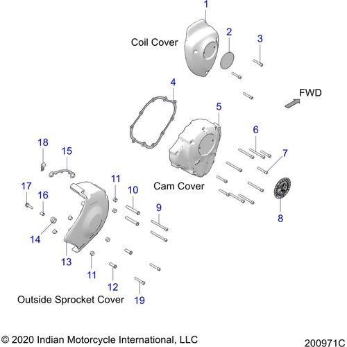 Cover-Coil,Orbpvd by Polaris 5633897-783 Cheese Wedge