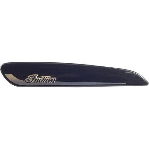 Left Gloss Black Saddlebag Hinger Cover by Polaris Witchdoctors