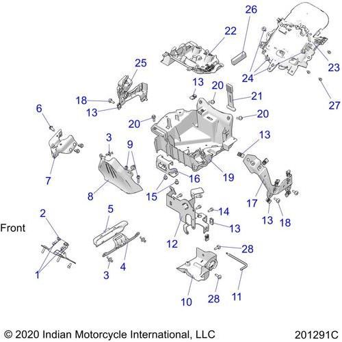 Cover-Side Bracket RH by Polaris 5268520 Body Panels / Extensions