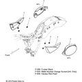 Cover, Side, LH [Intl] by Polaris 5439183-625 Body Side Cover