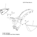 Cover, Side, Lh, Lo by Polaris 5437178-1373 Body Side Cover