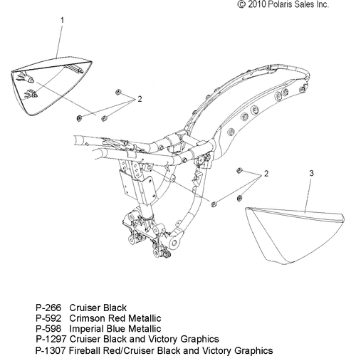 Cover, Side, Lh, Lo [Intl] by Polaris 5437178-1307 Body Side Cover