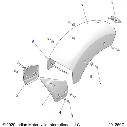 Cover Strut Washer by Polaris 5632961-472 OEM Washer