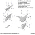 Cover Tipover Mount Upper RH by Polaris 5450943 Tip Over Cover