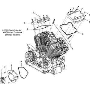 Cover, Valve, Front by Polaris 5133969 Valve Cover