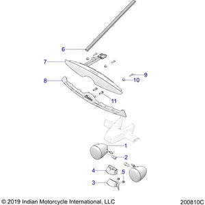 Cover Wire Trunk by Polaris 5414944 Body Panels / Extensions