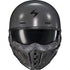Western Powersports Facemask Cement Grey Covert Helmet Face Mask by Scorpion Exo 52-730-08