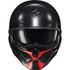 Western Powersports Facemask Gloss Red Covert X Face Mask Ray by Scorpion Exo 52-730-14