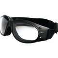 Cruiser Sunglasses Black W/Clear Lens by Bobster