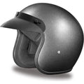 D.O.T. Daytona Cruiser- Gun Metal Grey Metallic by Daytona Helmets