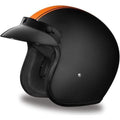 D.O.T. Daytona Cruiser- W/ Orange Pin Stripe by Daytona Helmets