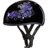 D.O.T. Daytona Skull Cap W/O Visor W/Butterfly by Daytona Helmets Half Helmet