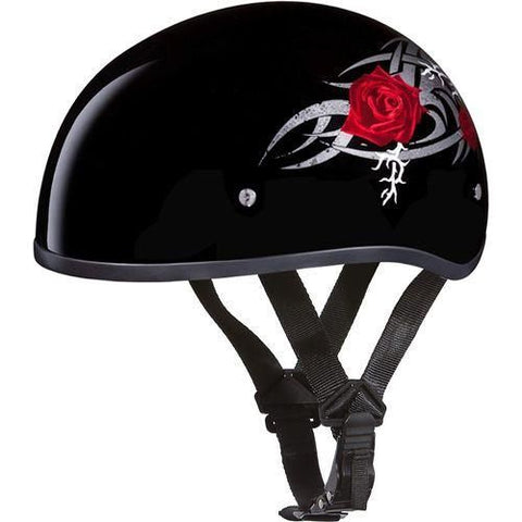 daytona skull cap motorcycle helmet Women's Barbed Roses Half Helmet, 2XS Size:SUPER132  13 FT / 2 PC CASTING Daiwa Tanacom Bull 1000 Microshift 26 1/2 Shell Helmet Ever