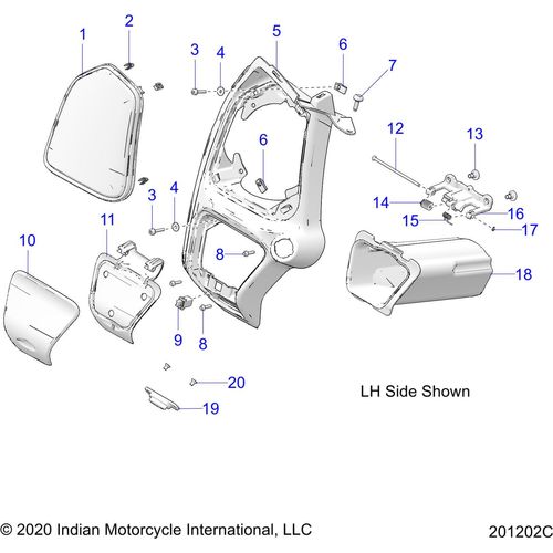 Dash-LH Txt by Polaris 5456888 Dash Accent