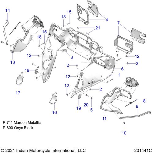 Dash-Mrnmt by Polaris 5452568-711 Dash Accent