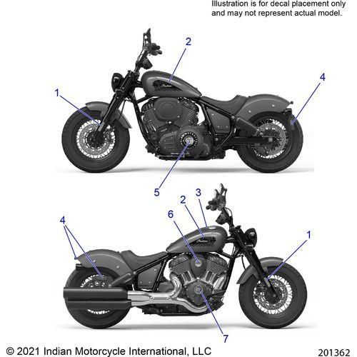 Decal-Tank Hddrss Ws LH Black by Polaris 7193053 OEM Decal