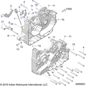 Dipstick-Oil Fill M30 by Polaris 5457318 Dipstick