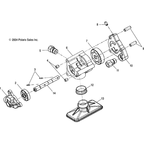 Off Road Express OEM Hardware Dowel by Polaris 7663014