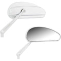 Downdraft Chrome Mirrors by Arlen Ness