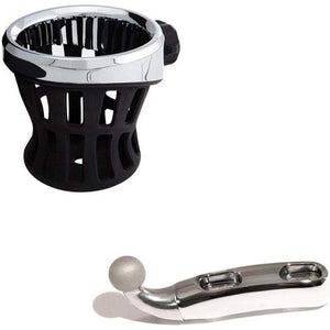 Drink Holder Basket Perch Chrome Mount by Ciro 50410