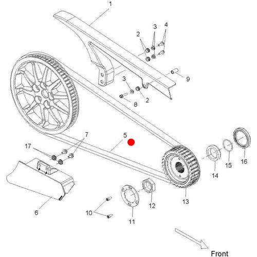 Off Road Express Drive Belt Drive Belt Victory 2005-Up Steel Frame by Polaris 3211102