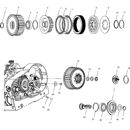 Drive Train, Drive Clutch - 2001 Victory Sportcruiser - V01Cs15Df Schematic 6744 OEM Schematic