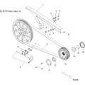 Drive Train, Drive Sprocket And Belt And Guards - 2011 Victory Hammer All Options - V11Ha36/Hb36/Hs36