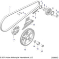Drive Train, Drive Sprocket, Belt & Guard All Options - 2020 Indian Challenger Base/Limited