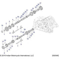 Drive Train, Input And Output Shafts - 2022 Indian Ftr 1200