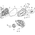 Drive Train, Primary Cover - 1999 Victory Standard Cruiser - V99Cb15Da