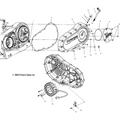 Drive Train, Primary Cover - 2002 Victory Touring Cruiser All Options - V02Tb16