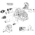 Drive Train, Shift Forks/Drum - 2005 Victory Kingpin/Ness All Options - V05Cb16/Dc16