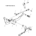 Drive Train, Shift Lever - 2004 Victory Ca Touring Cruiser All Options - V04Tb16