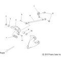 Drive Train, Shift Linkage - 2013 Victory Hammer 8 Ball/S Intl - V13Ha36/Hs36