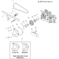 Drive Train, Sprocket, Drive, Front - 2006 Victory Ca Kingpin All Options - V06Cb26