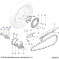 Drive Train, Sprockets, Guards And Chain - 2020 Indian Ftr 1200