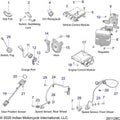 Electrical, Components 1 All Options - 2022 Indian Springfield 116