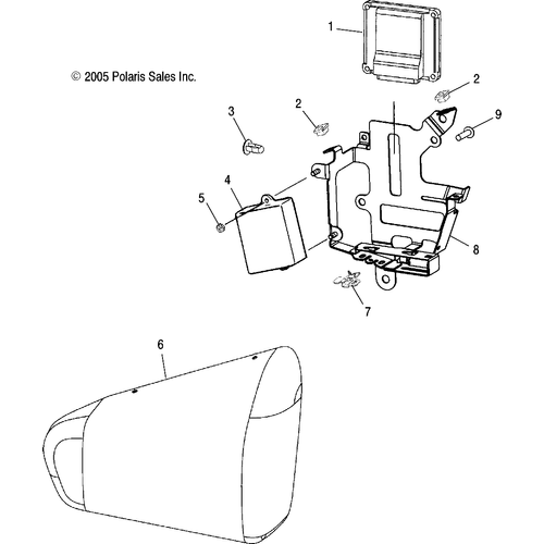 Electrical, Ecm Box - 2006 Victory Ca Touring Cruiser All Options - V06Tb16 Schematic 5114 OEM Schematic