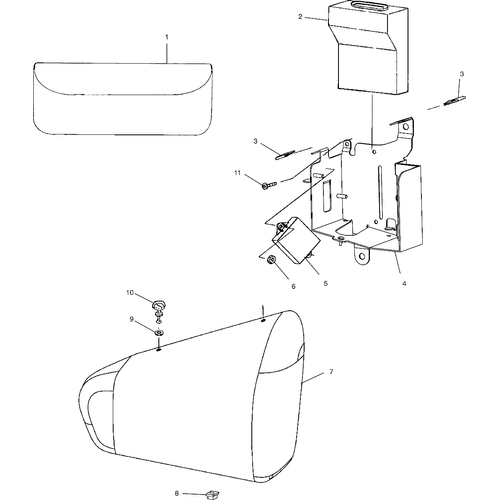 Electrical, Ecm Box And Tool Kit - 2000 Victory Sport Cruiser - V00Cs15Dd Schematic 7977 OEM Schematic