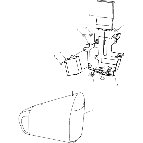 Electrical, Ecm Box And Tool Kit - 2001 Victory Sportcruiser - V01Cs15Cf Schematic 6710 OEM Schematic