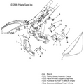 Electrical, Fuse Box Mount/Side Cover, R.H. - 2007 Victory Vegas/Vegas 8 Ball All Options - V07Ab26/Gb26