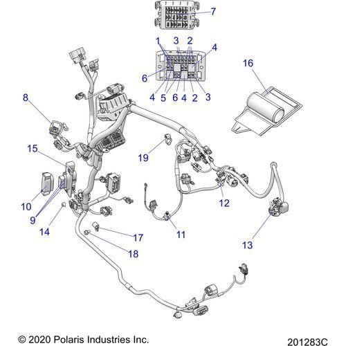 Electrical, Harness/Chassis All Options - 2022 Indian Chief 111 Schematic-21868 OEM Schematic