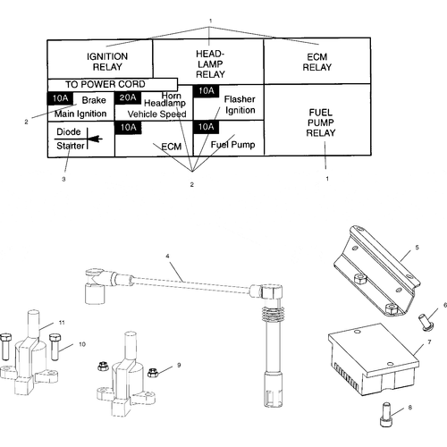 Electrical, Harnesses - 2000 Victory Sport Cruiser - V00Cs15Dd Schematic 7978 OEM Schematic