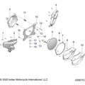Electrical, Headlight, Front Turn Signals All Options - 2022 Indian Challenger Limited