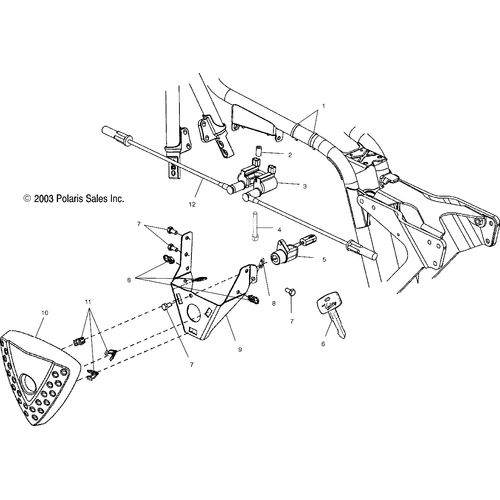 Electrical, Ignition Asm - 2004 Victory Ca Touring Cruiser All Options - V04Tb16 Schematic 5524 OEM Schematic
