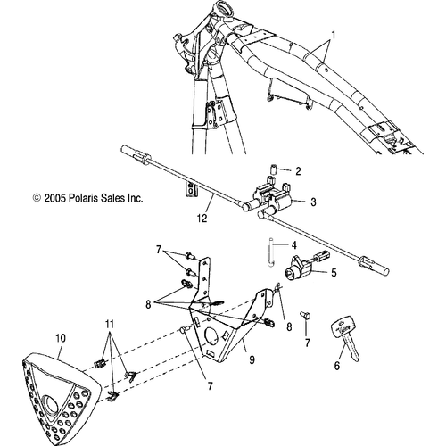 Electrical, Ignition Asm. - 2006 Victory Victory Vegas 8 Ball/Vegas All Options - V06Ab26Ca Schematic 5265 OEM Schematic