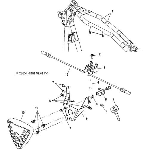 Electrical, Ignition Asm. - 2007 Victory Jackpot/Ness All Options - V07Xb26/Bc26 Schematic 4912 OEM Schematic