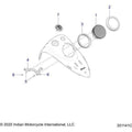 Electrical, Instrument Cluster All Options - 2021 Indian Chief Vintage Dark Horse 116
