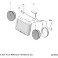 Electrical, Instrument Cluster All Options - 2021 Indian Chieftain Standard 116